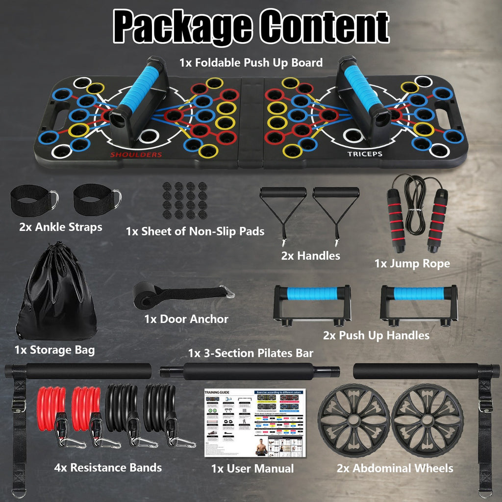Multifunctional Push Up Board Pilates