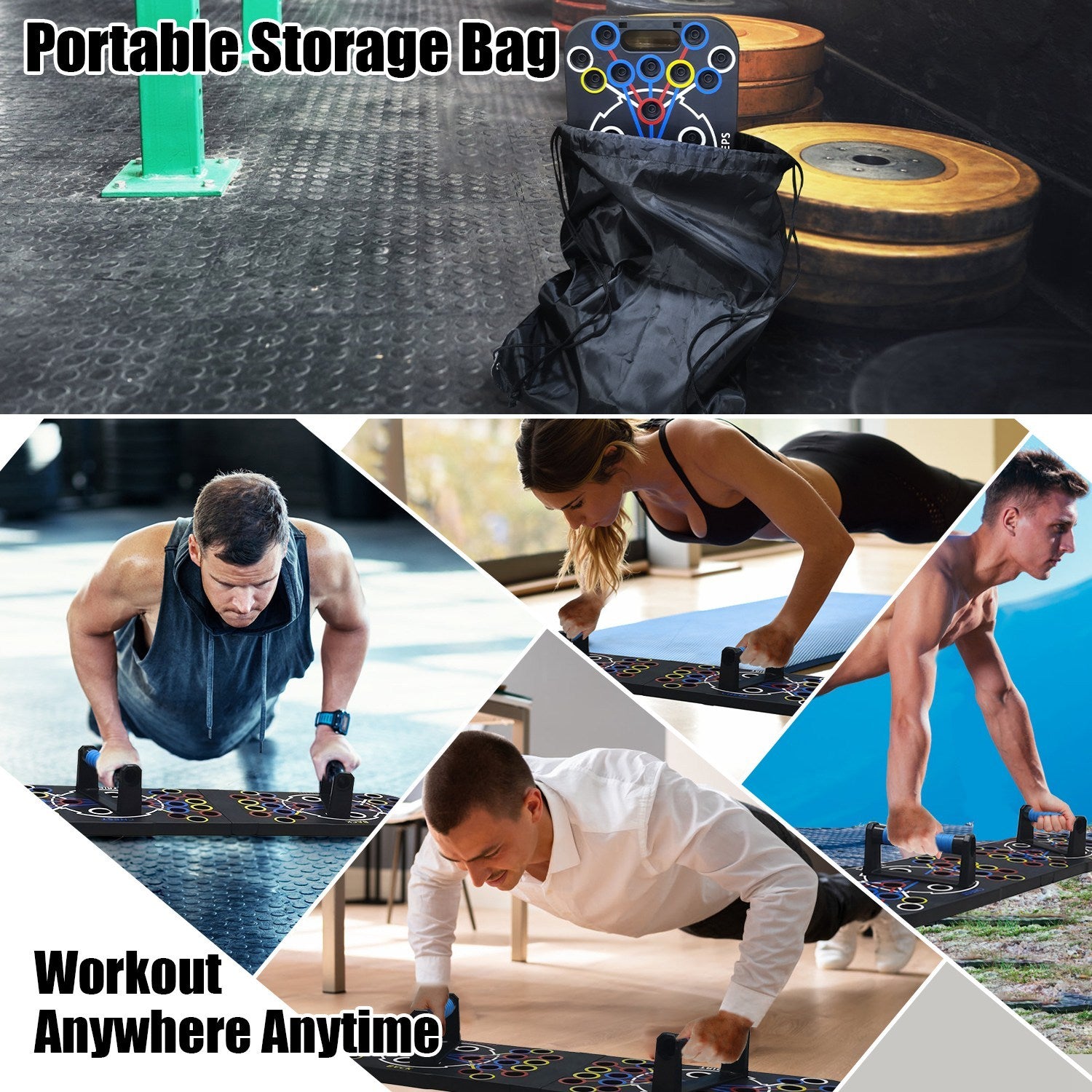 Multifunctional Push Up Board Pilates